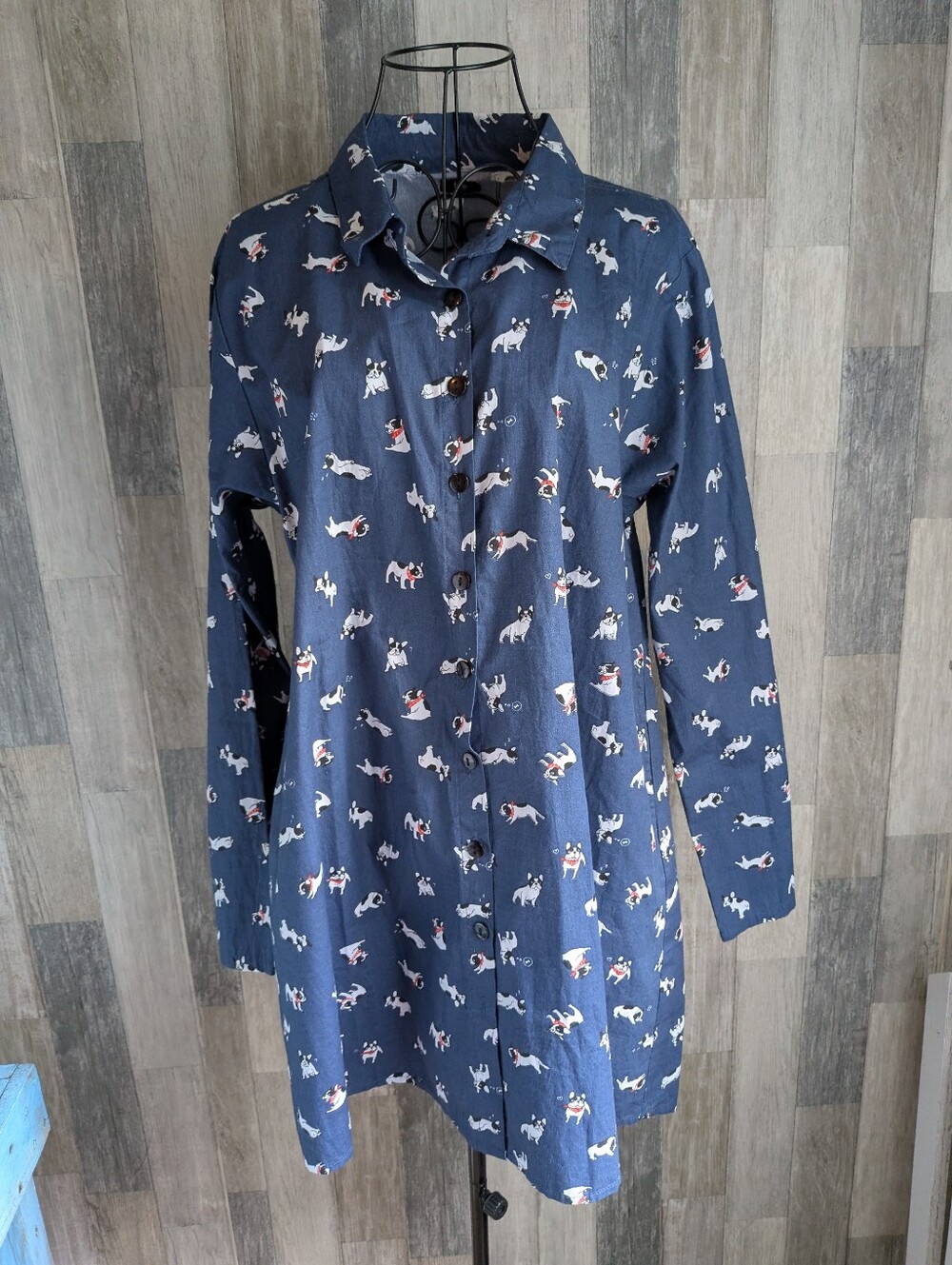 Tulip Dress *Puppy Print*